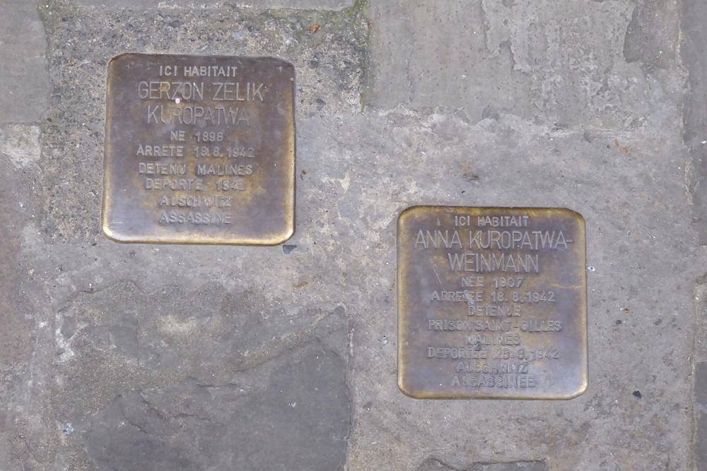 Stumbling Stones Rue Max Roose 48
