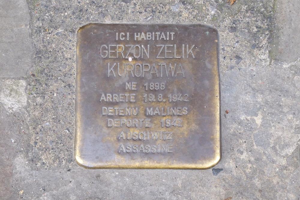 Stumbling Stones Rue Max Roose 48 #3
