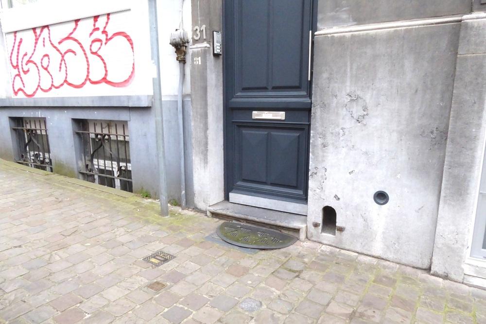 Stumbling Stone Rue Verhas 31 #2