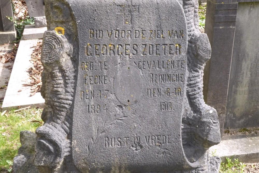 Belgian War Grave Eke #3