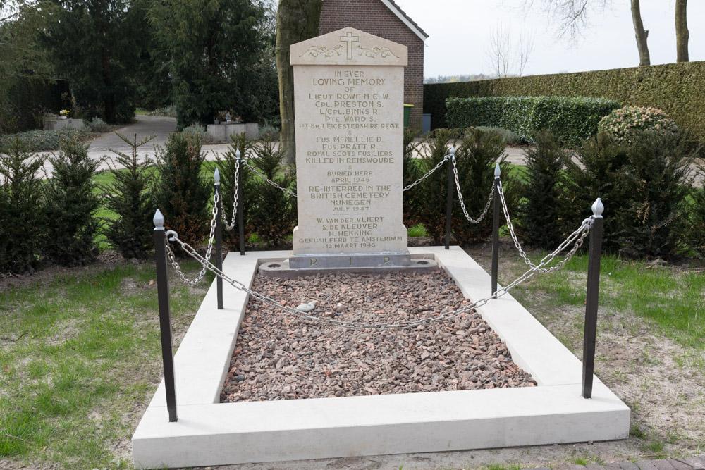 Monument Begraafplaats Renswoude #2