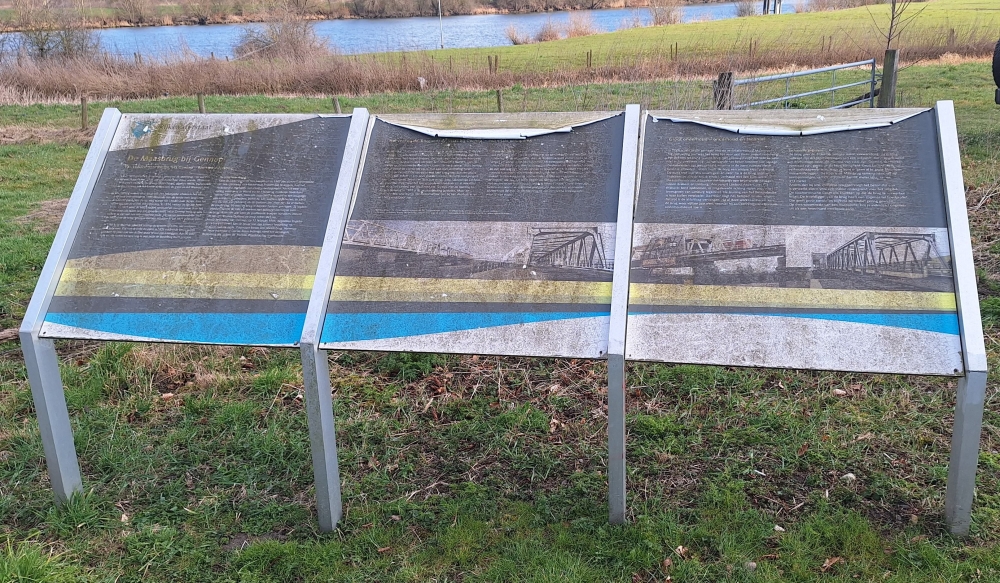 Informatiebord De Maasbrug bij Gennep #3