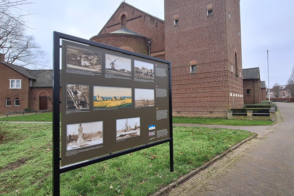 Historisch Paneel September 1944: Evacuatie Breedeweg Groesbeek