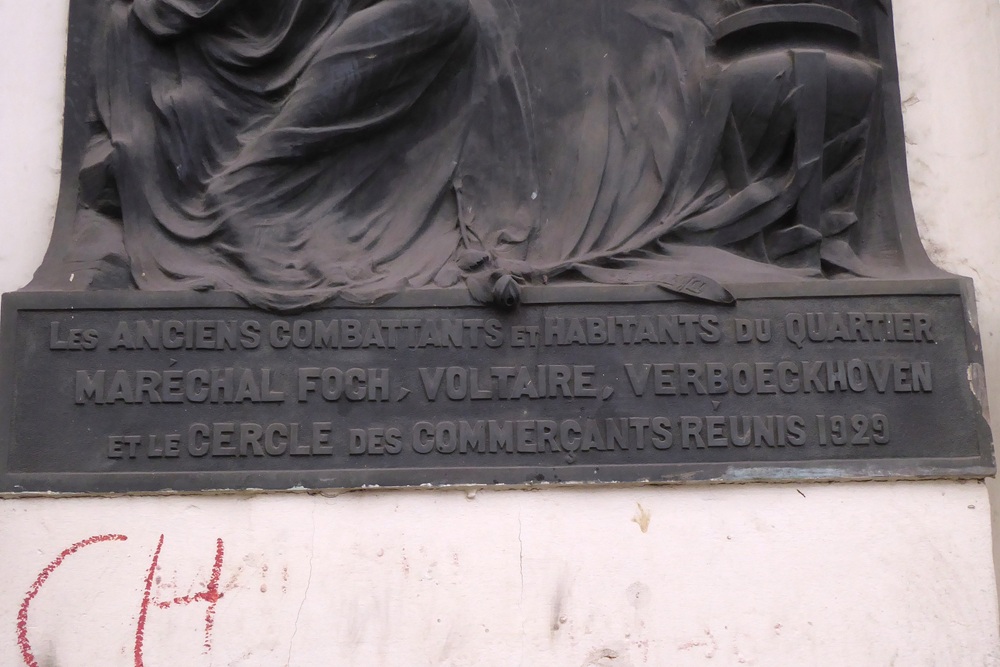 Memorial Marshal Ferdinand Foch Schaarbeek #3
