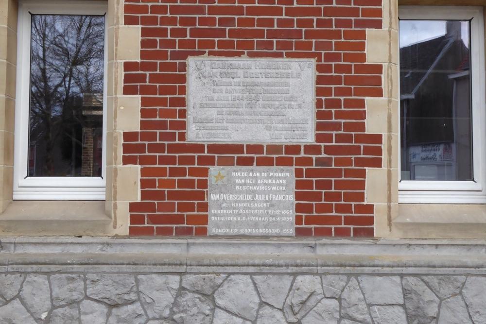 Gedenkteken Gemeentehuis Oosterzele #3