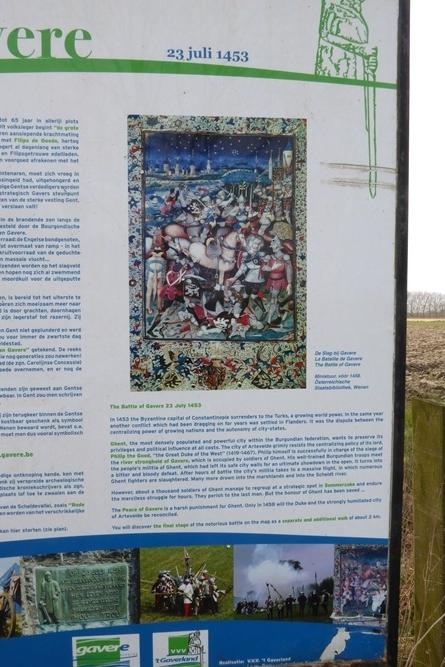Information Board Battle of Gavere Semmerzake #5