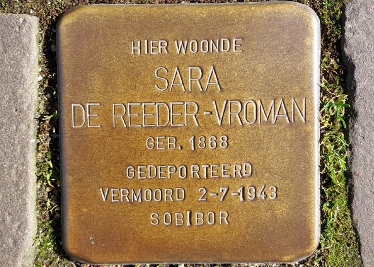 Stolperstein Hoogstraat 158 #2