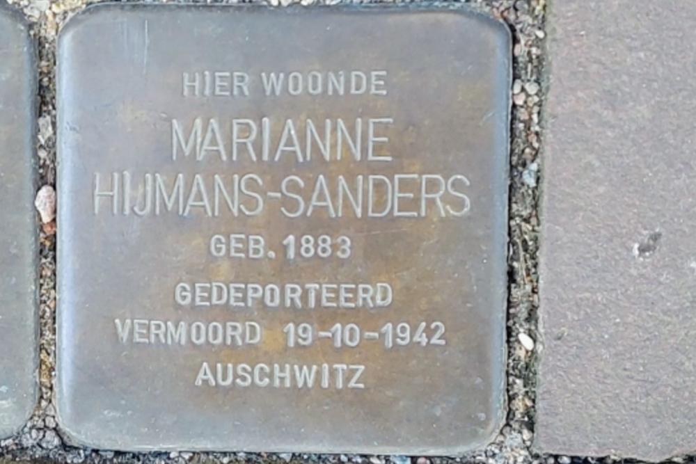 Stolpersteine Hoogstraat 15 #3