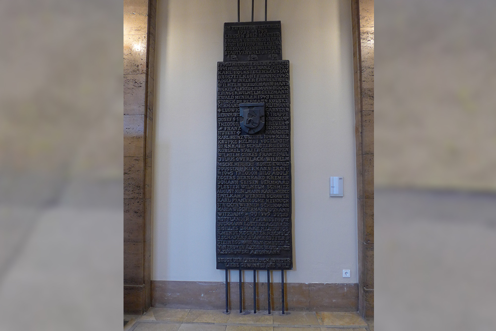 Memorials Town Hall Bottrop #2