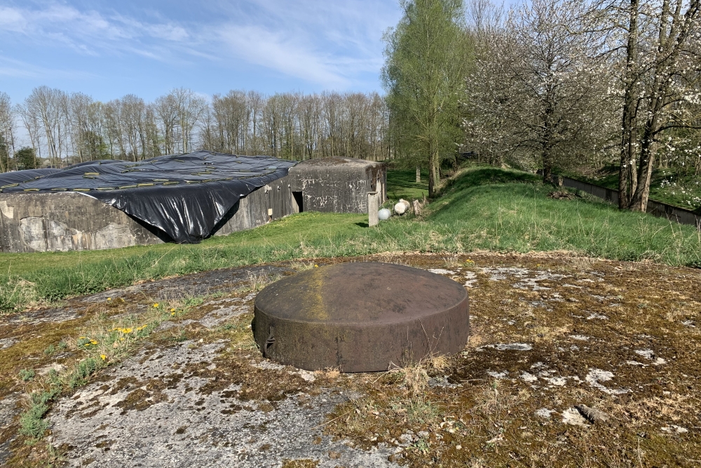 Geschutskoepel zuid fort Lantin #3
