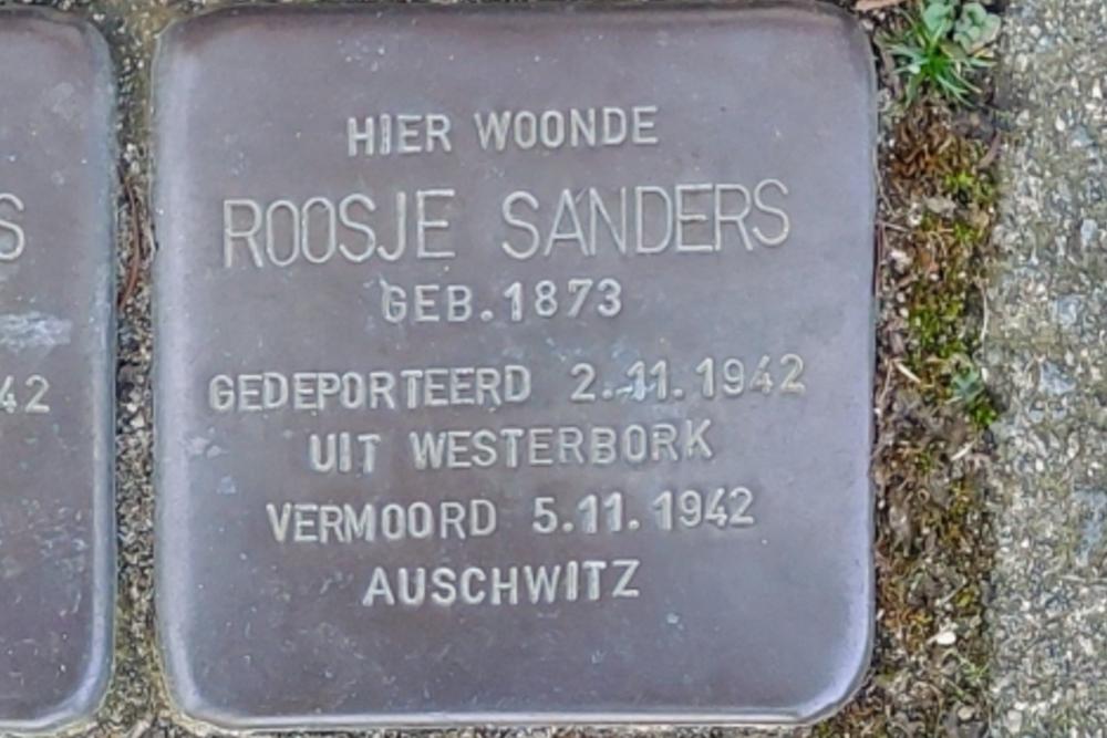 Stolpersteine Agatha Dekenstraat 4 #4