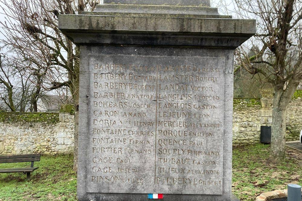 Oorlogsmonument Orrouy #3