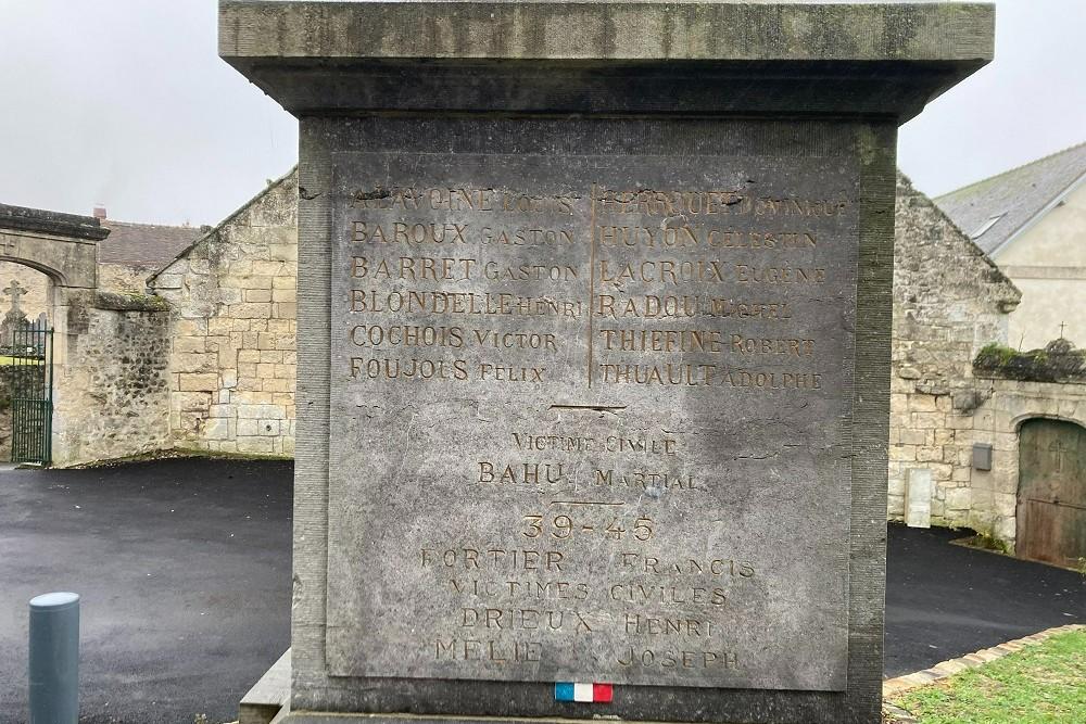 Oorlogsmonument Orrouy #4