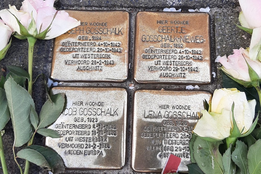 Stolpersteine Petrus Campersingel 25a