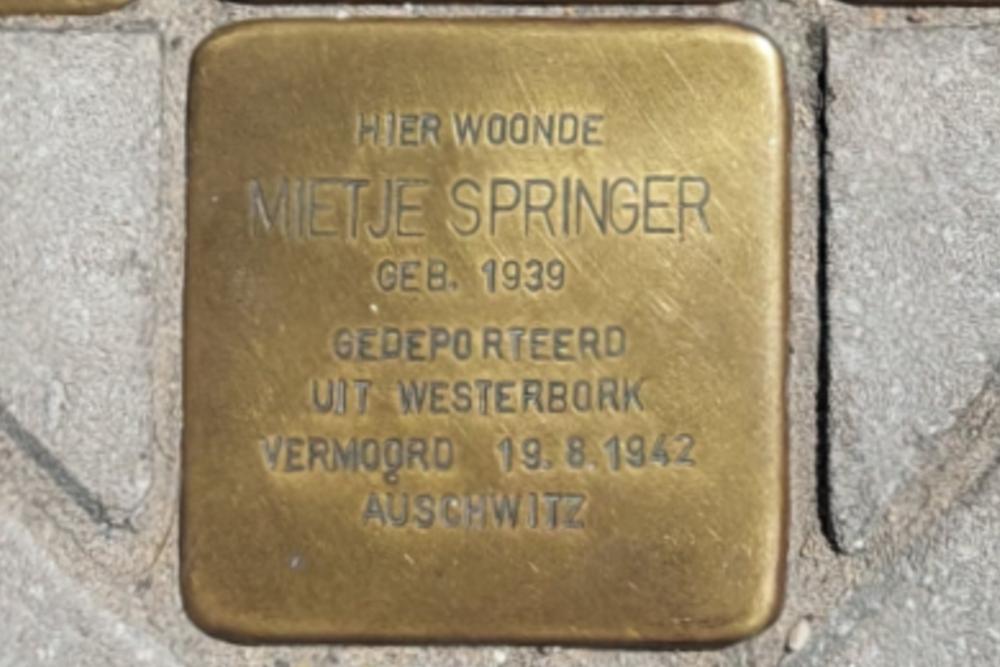 Stolpersteine Van Schwindenstraat 55b #4