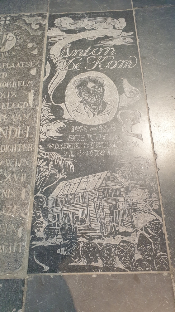 Memorial Anton de Kom Nieuwe Kerk
