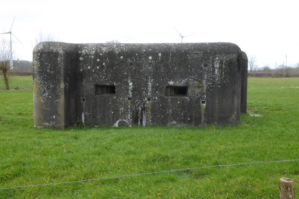 Bunkergordel Bruggenhoofd Gent – Steunliniebunker D20 #3