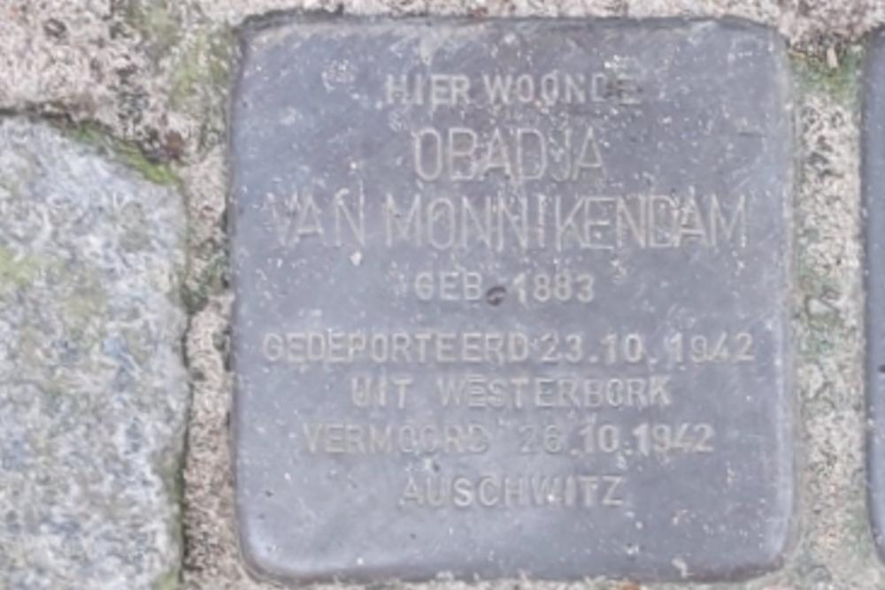 Stolpersteine Komijnsteeg 9 #3