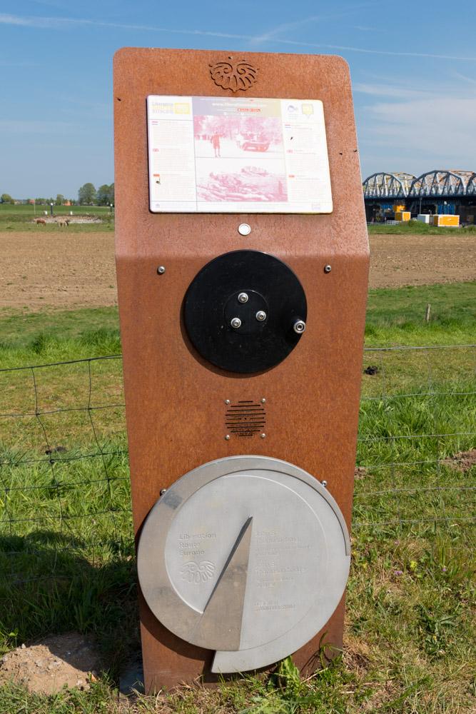 Liberation Route Marker 123: The John S. Thompson Bridge #2