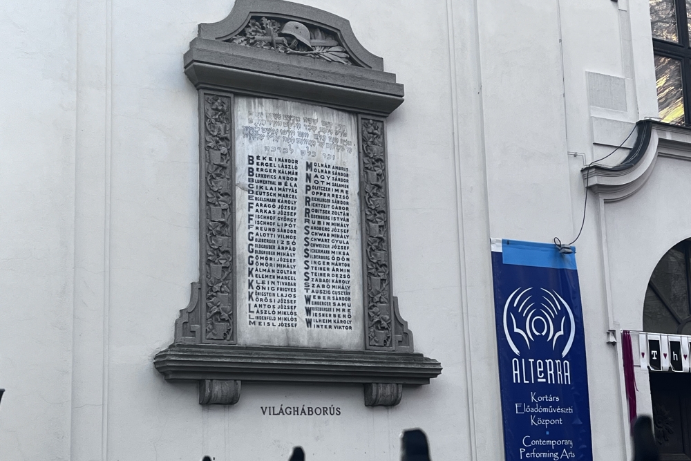 Monument Joodse Soldaten Szeged #2