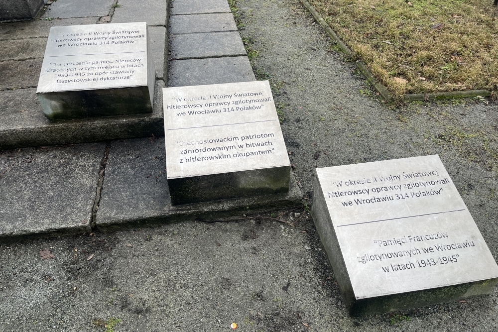 Monument Vermoorde Gevangenen Kleczkowski Gevangenis #4