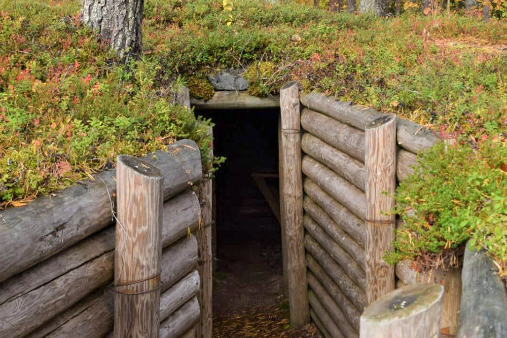 Saunajärvi Verdedigingsposities