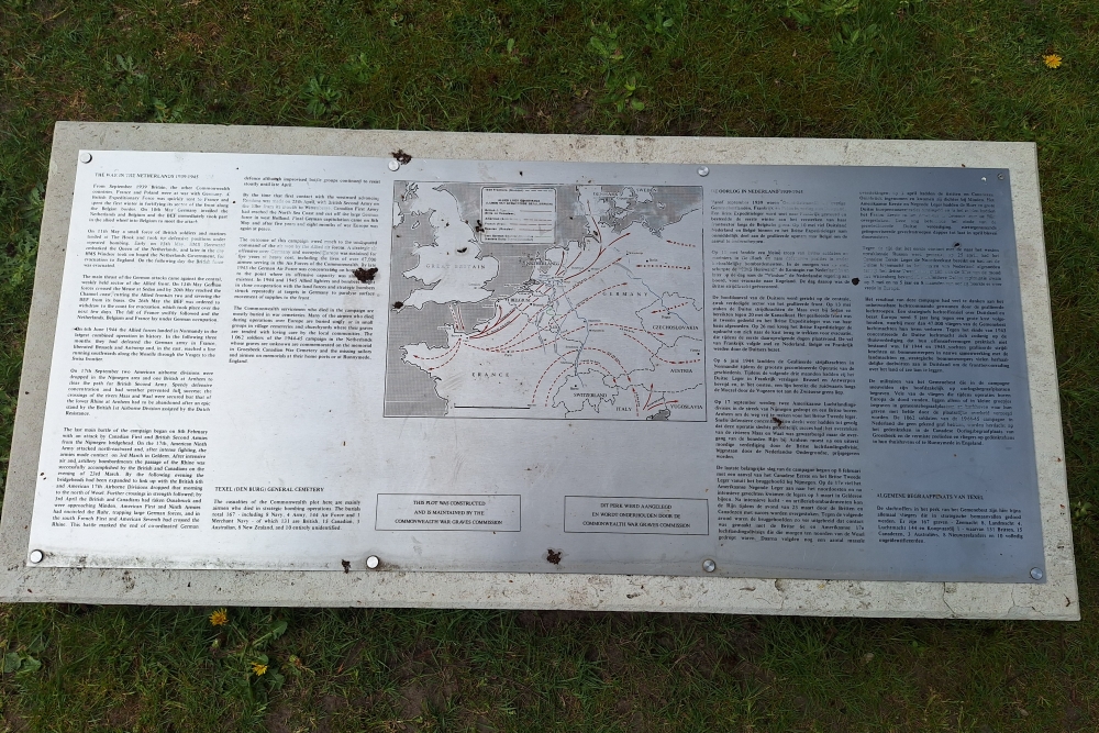 Commonwealth War Graves General Cemetery Den Burg #8