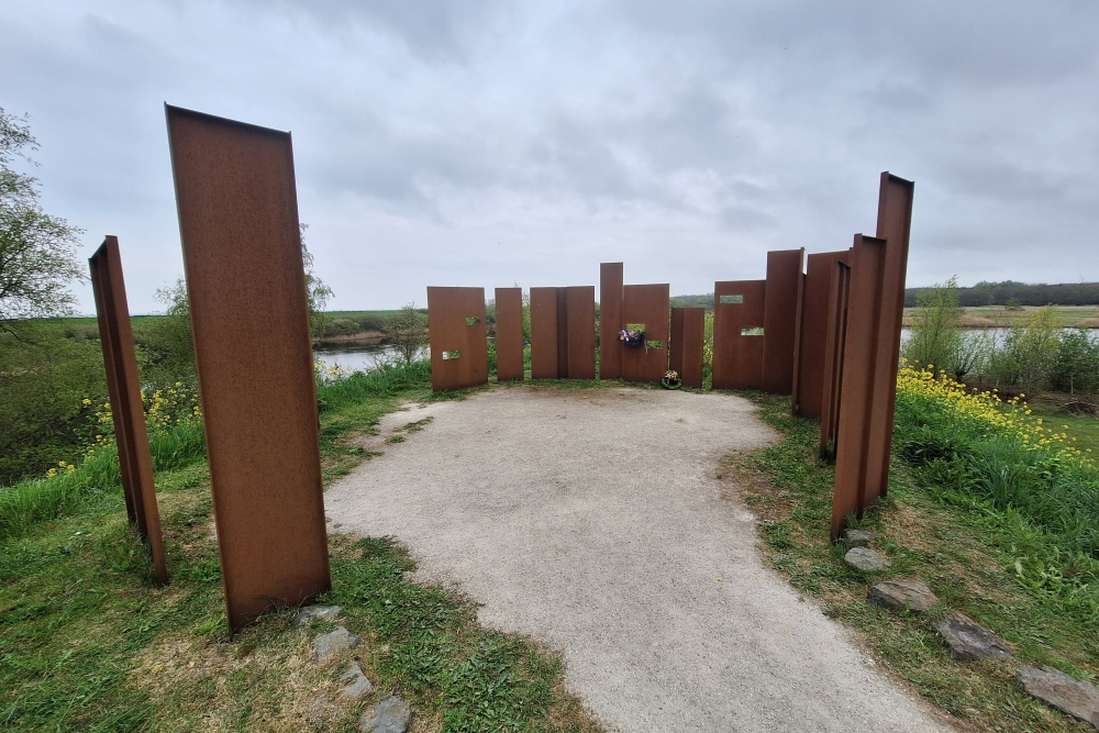 Dike Restoration monument #1