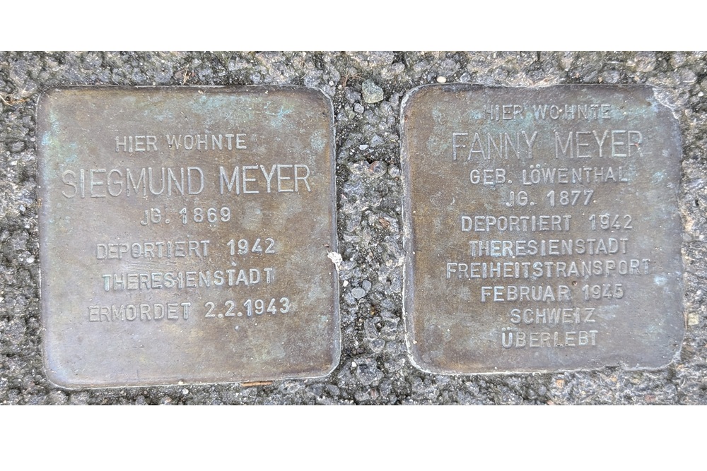 Stolpersteine Richard-Wagner-Straße 1
