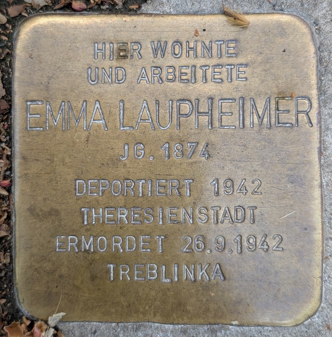 Stolpersteine Holzmarkt 6 #4