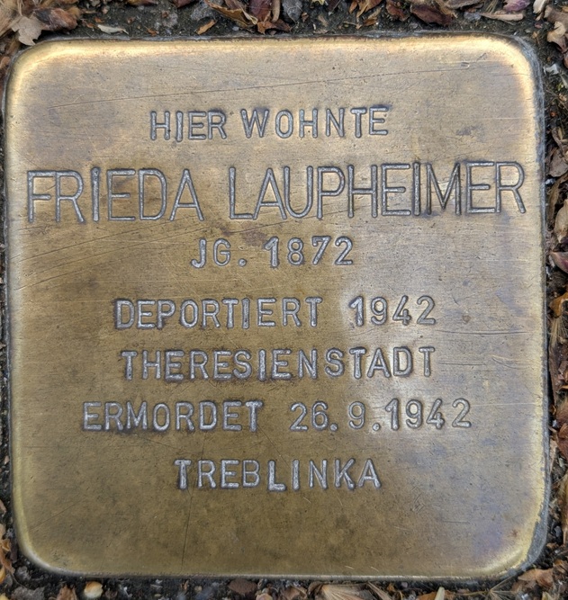 Stolpersteine Holzmarkt 6 #3