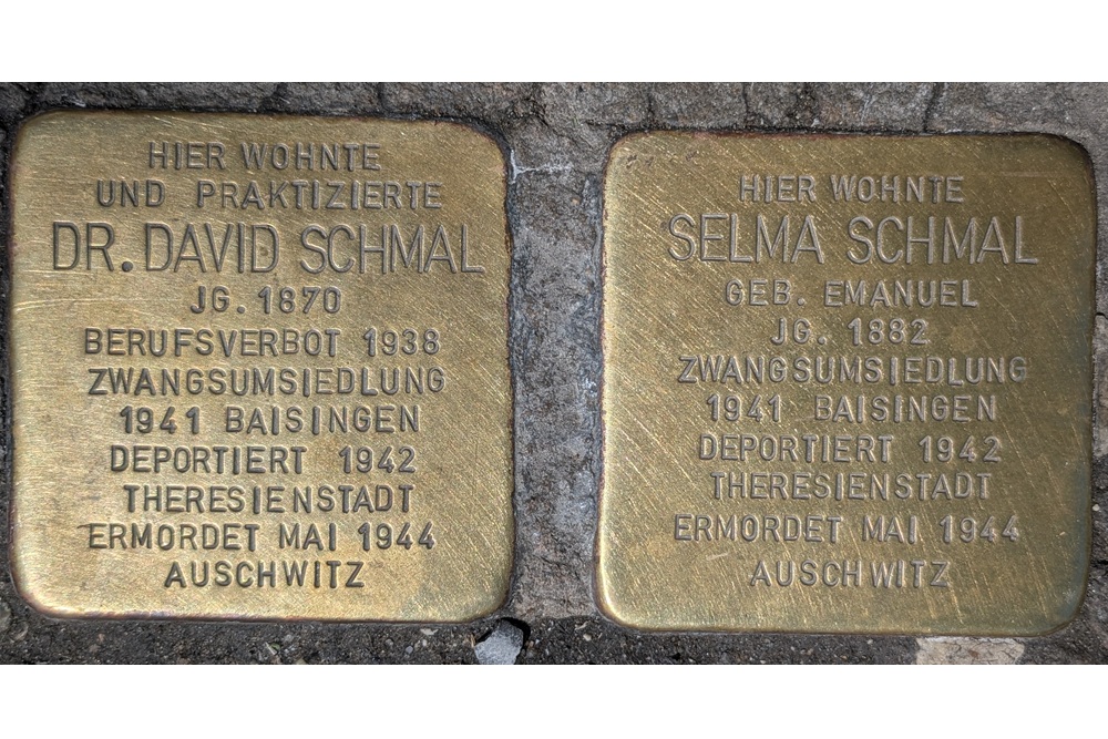 Stumbling Stones Myliusstraße 6 #1