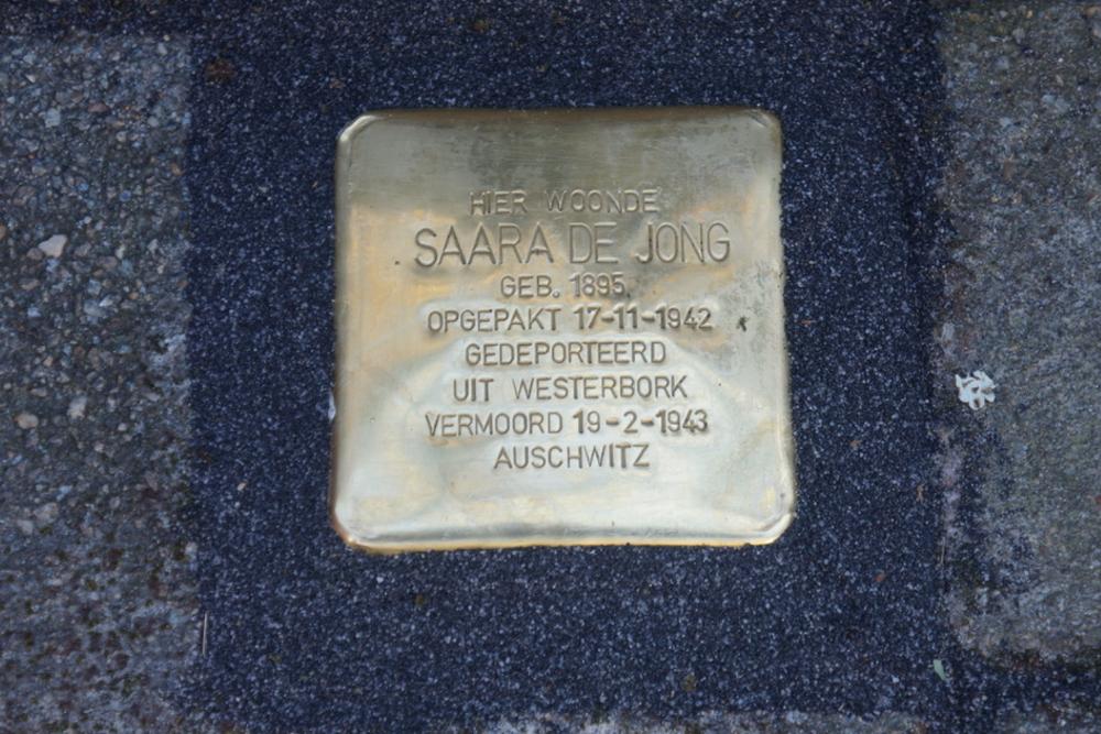 Stolperstein Pontanusstraat 35 #1