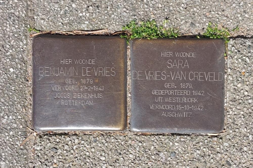 Stolpersteine G.J. Mulderstraat 29a #5