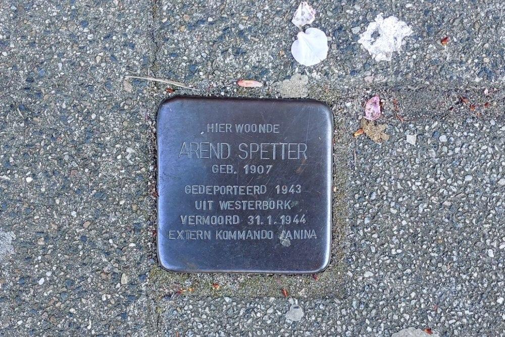 Stumbling Stone Samuel Mullerstraat 14