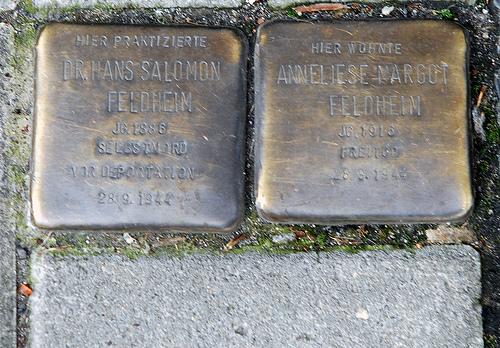Stumbling Stones Kamekestraße 19 #1