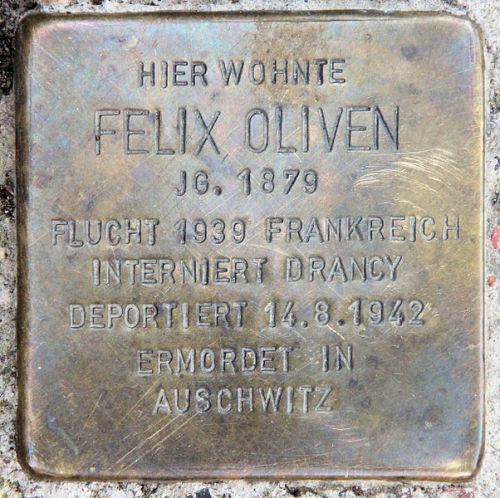 Stolpersteine Trendelenburgstrae 16 #2