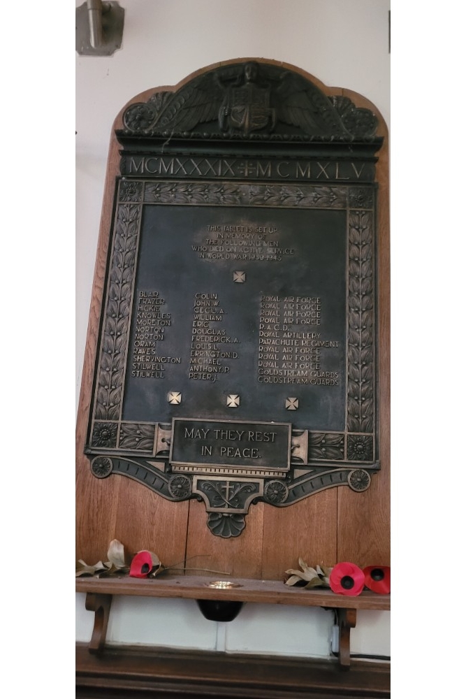 War Memorial Chapel St Georges Church #3