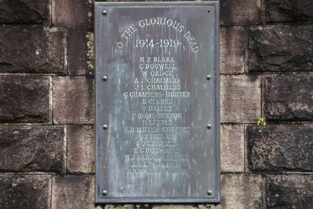 Monument First World War Nuwara Eliya #2