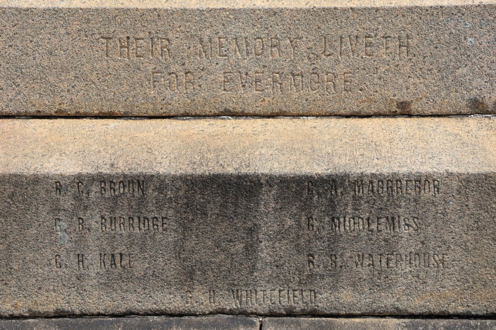Brits Monument Eerste Wereldoorlog Galle #4