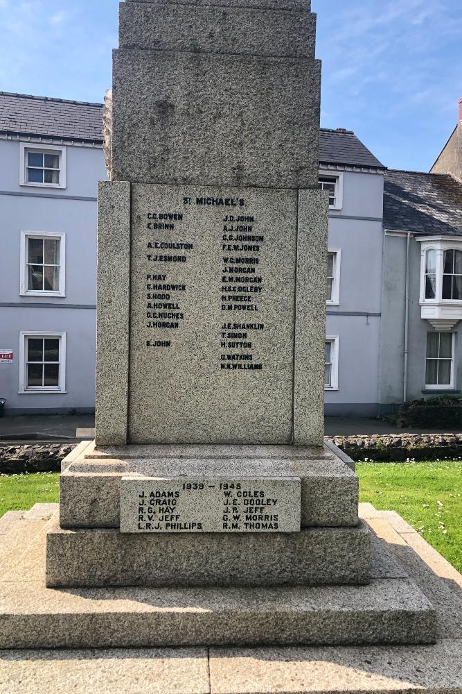 War Memorial Pembroke #3