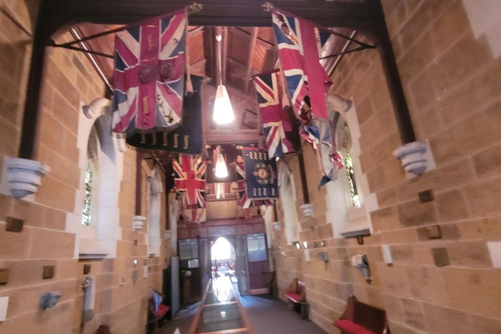 Regimental Standards, St David's Cathedral #1