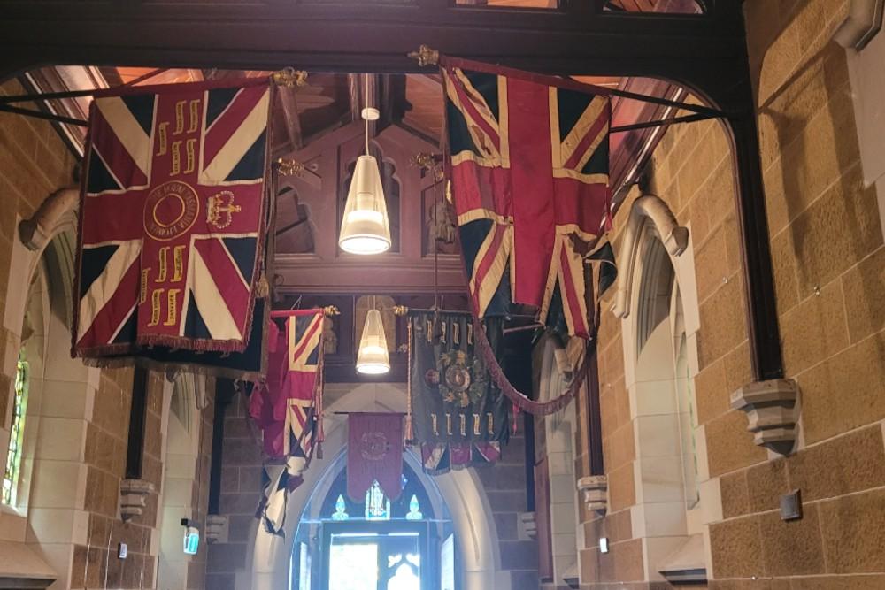 Regimental Standards, St David's Cathedral #2