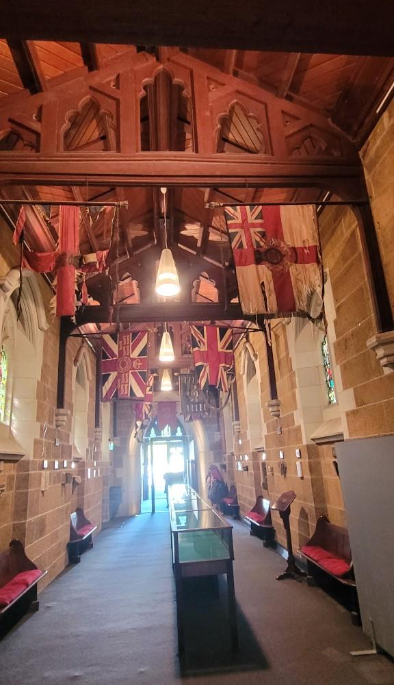 Regimental Standards, St David's Cathedral #3