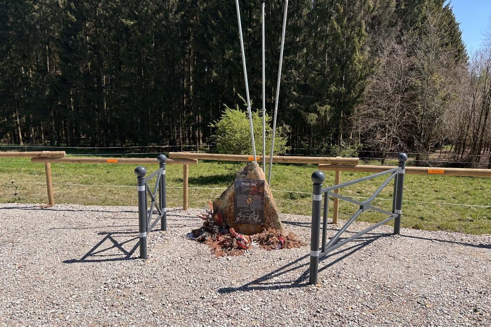 Memorial Battle of the Bulge Poteau #2
