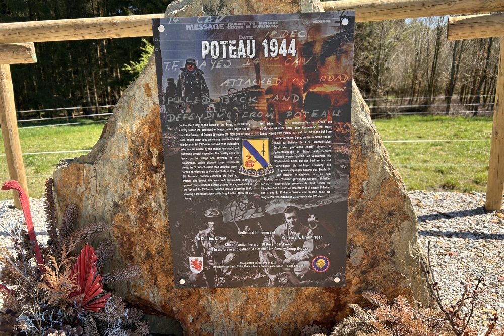 Memorial Battle of the Bulge Poteau
