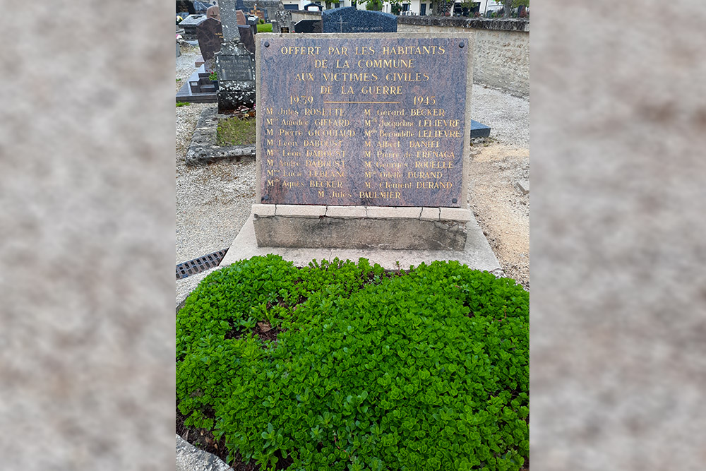 Monumenten Begraafplaats Escoville #1