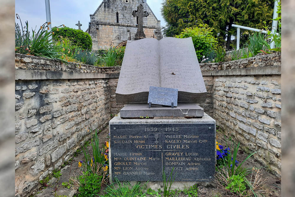 Oorlogsmonument Hérouvillette #1
