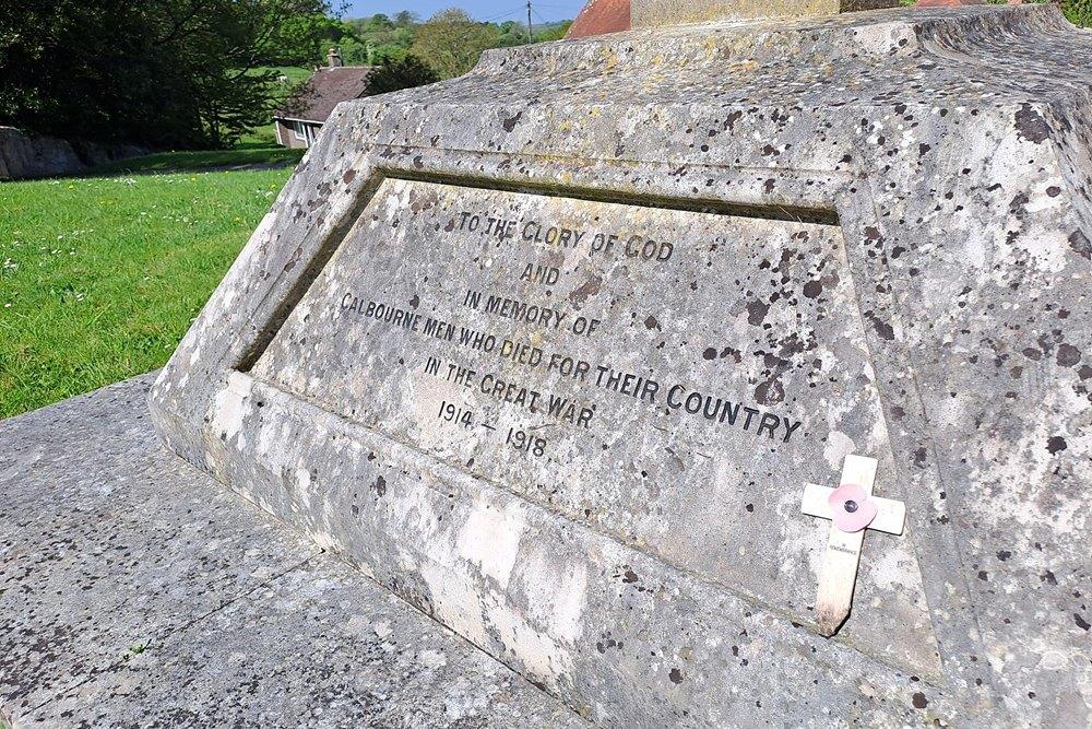 Oorlogsmonument Calbourne #2