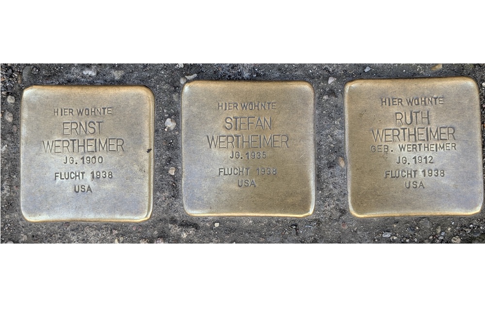 Stumbling Stones Mathildenstraße 8 #2